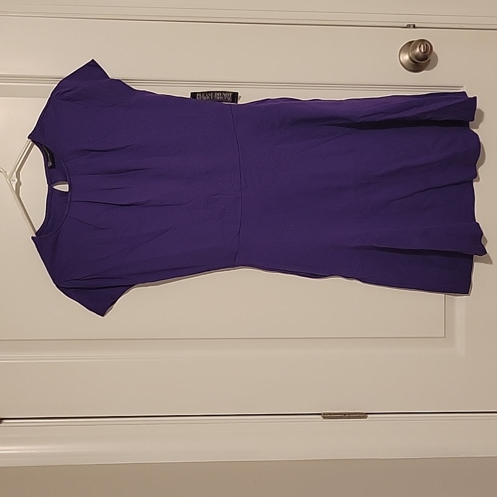 Purple dress with pockets